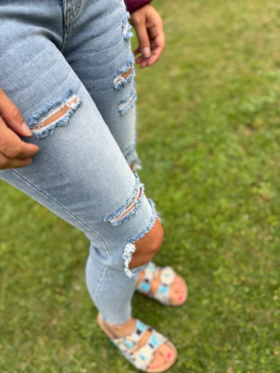 Jeans destroyed