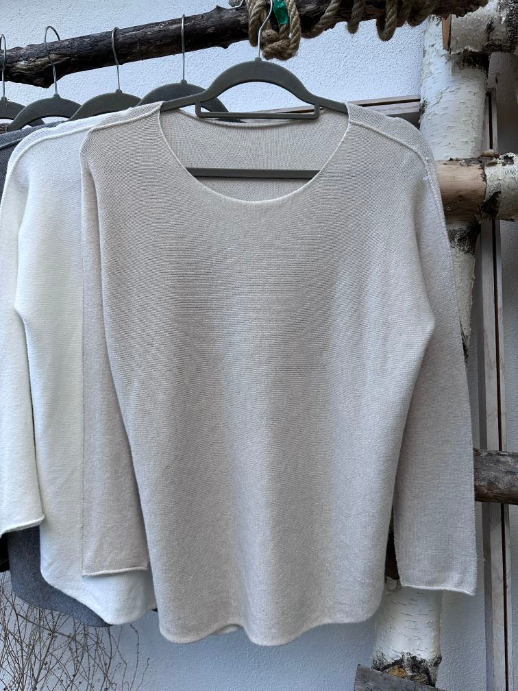 Basic Kuschel-Pullover