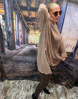 Lederimitatleggings in Schlangenoptik