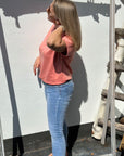 Jeans mit schicker Knopfleiste