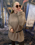 Lederimitatleggings in Schlangenoptik