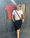 "Forever and Always" T-Shirt in Weiß