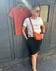 "Forever and Always" T-Shirt in Weiß