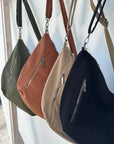 Große Bananen-Tasche in Cord