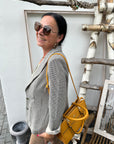 Edler Blazer mit Hahnentritt-Muster