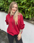 Sweater mit Leo-Details in Banu-Qualität XS-XL