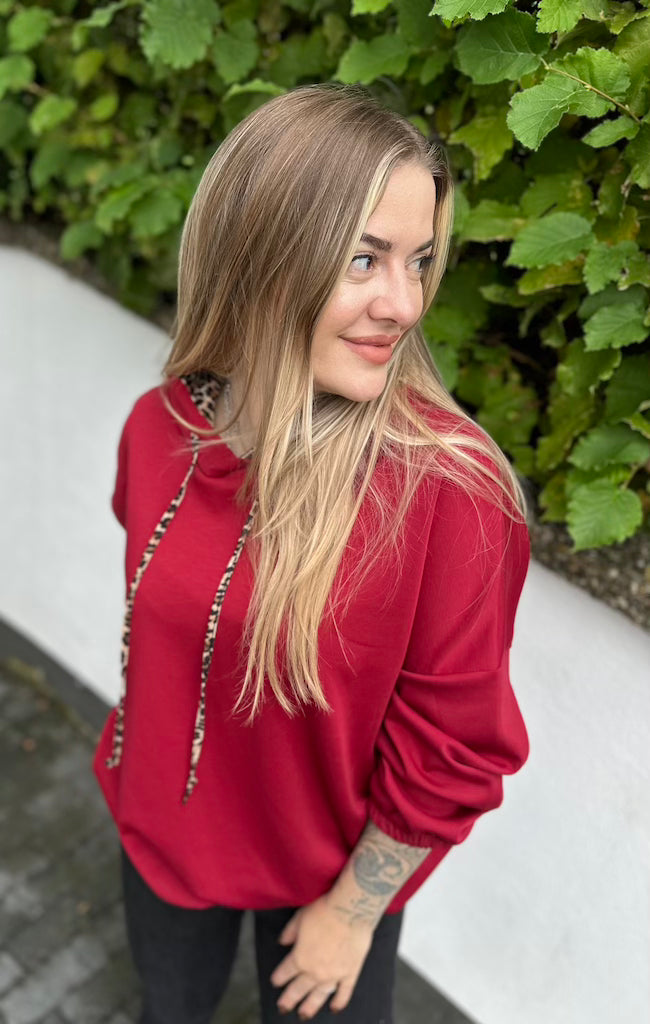 Sweater mit Leo-Details in Banu-Qualität XS-XL