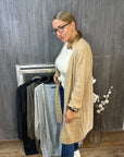 Langer Kuschel Cardigan