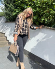 Jeans 10B in Schwarz-Grau