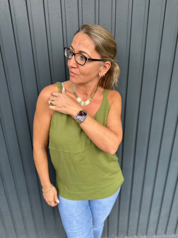 Top in Grün