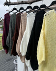 Grobstrickpullover