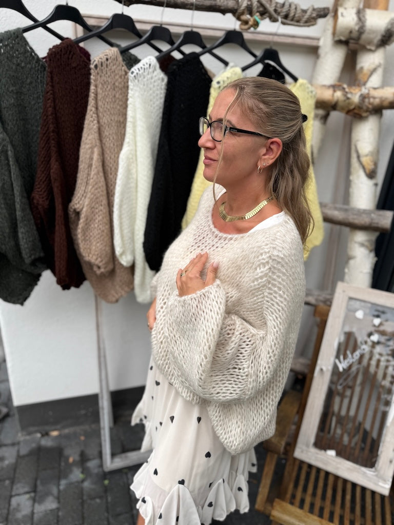 Grobstrickpullover