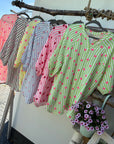 Musselinbluse mit Herzchen