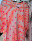 Musselinbluse mit Herzchen