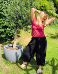 Pumphose in Schwarz