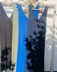 Sommer Kleid mit V-Ausschnitt Gr. XS-XL