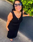 Sommer Kleid mit V-Ausschnitt Gr. XS-XL