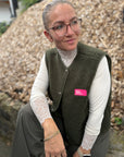 *SPECIAL* Teddy Weste mit Statement Gr. XS-XL