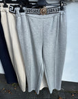 Joggpants mit ausgefallenem Gürtel