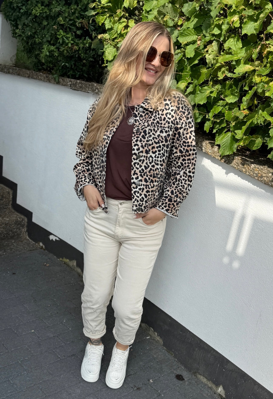 Leo Jeansjacke