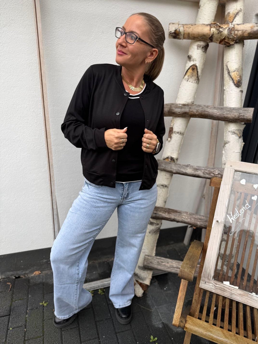 T19 Jeans middle waist weites Bein (wide leg)