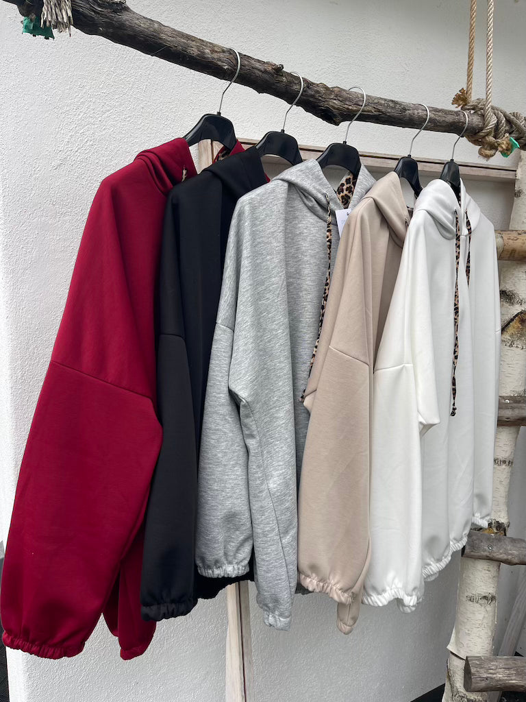 Sweater mit Leo-Details in Banu-Qualität XS-XL