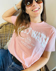 College Shirt in Rosa