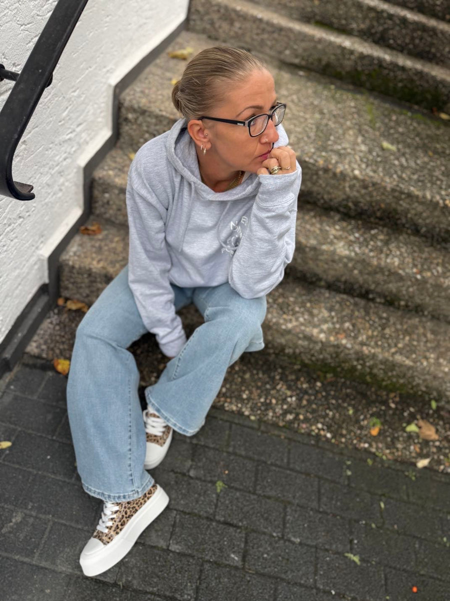 T33 Jeans high waist weites Bein (wide leg)