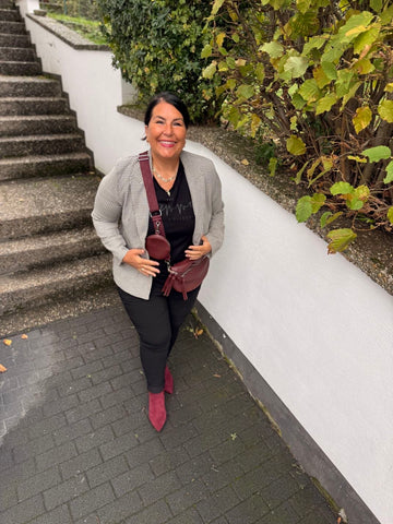 Edler Blazer mit Hahnentritt-Muster