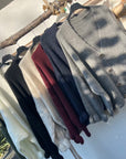 Cardigan mit Rüschen-Ärmeln
