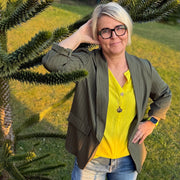 Blazer mit Nadelstreifen Gr. XS-XL