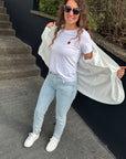 Blazer mit Nadelstreifen Gr. XS-XL