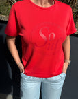 Banu Shirt in Erdbeerrot