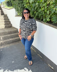 Plus Size Jeans in verkürzter Länge