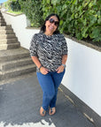Plus Size Jeans in verkürzter Länge