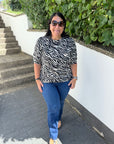 Plus Size Jeans in verkürzter Länge