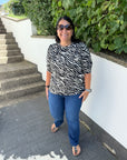 Plus Size Jeans in verkürzter Länge