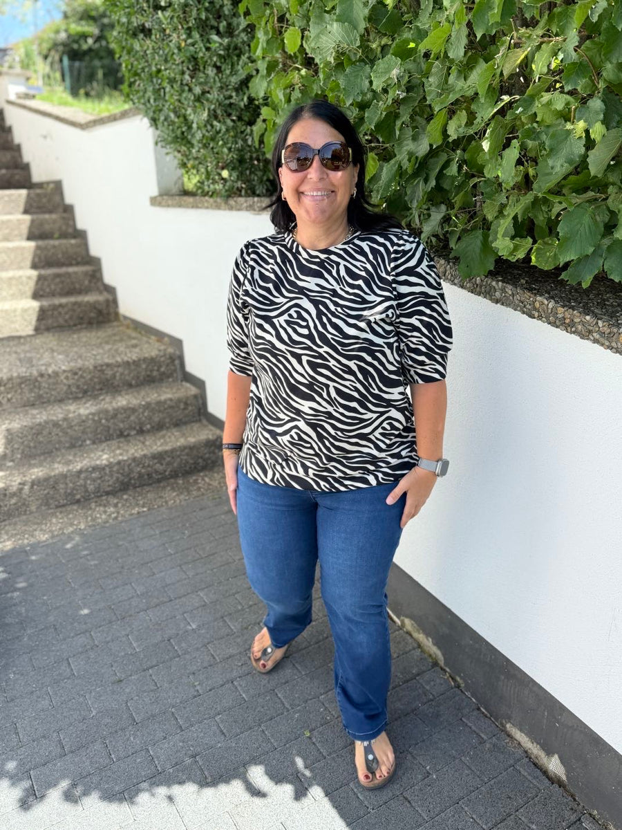 Plus Size Jeans in verkürzter Länge