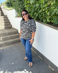 Plus Size Jeans in verkürzter Länge