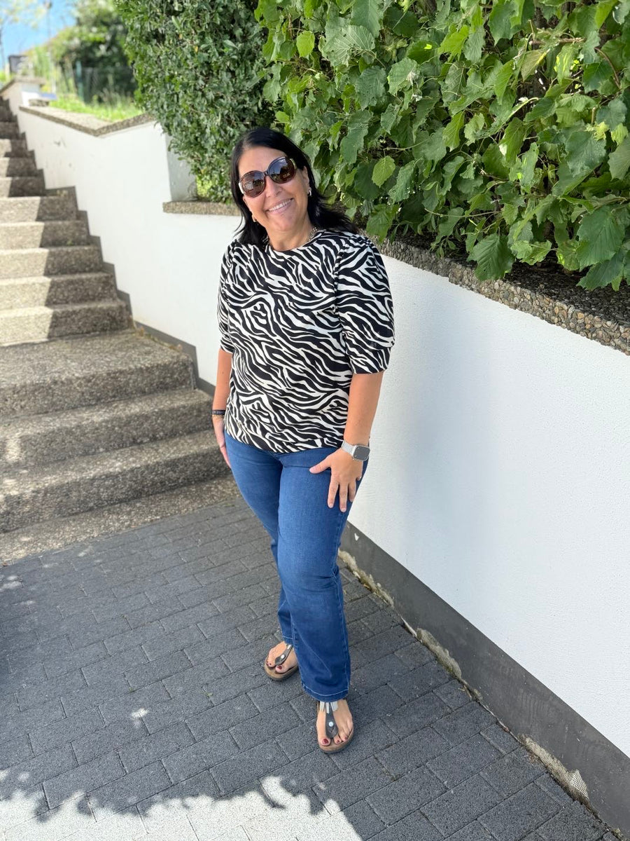 Plus Size Jeans in verkürzter Länge