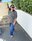 Plus Size Jeans in verkürzter Länge