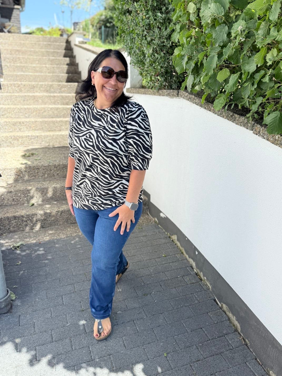 Plus Size Jeans in verkürzter Länge