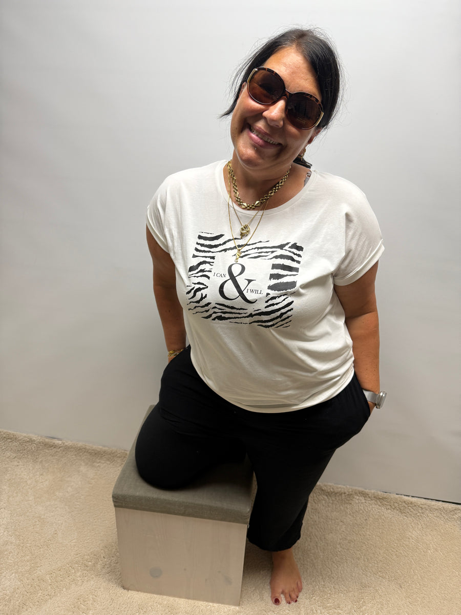 "I can & I will" T-Shirt