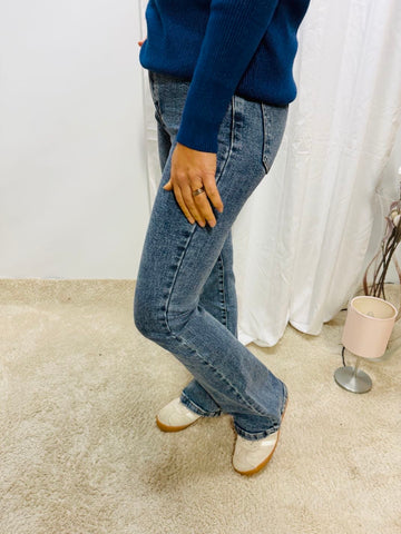 T6141-2 Schlagjeans 'Flare Fit'