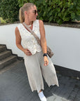 Leichte Plissee Culotte