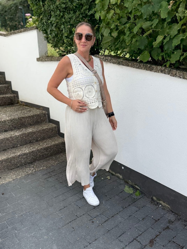 Leichte Plissee Culotte