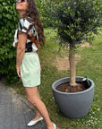 schicke Shorts mit Bundfalten in tollen Farben