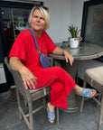Banu Hose 7/8 in Erdbeerrot