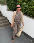 Blusenshirt mit Leoprint