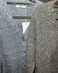 Kuscheliger Cardigan in grau-meliert